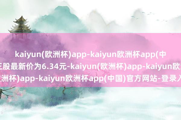 kaiyun(欧洲杯)app-kaiyun欧洲杯app(中国)官方网站-登录入口正股最新价为6.34元-kaiyun(欧洲杯)app-kaiyun欧洲杯app(中国)官方网站-登录入口