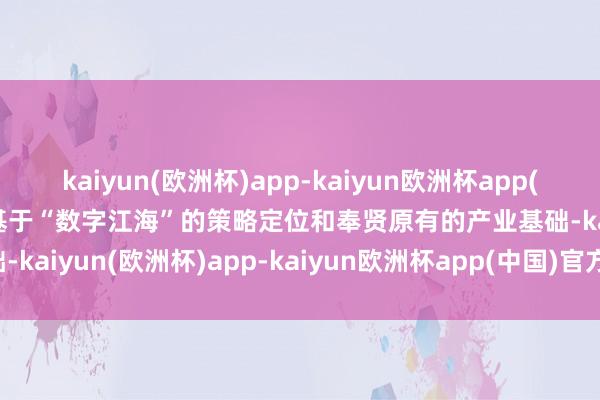 kaiyun(欧洲杯)app-kaiyun欧洲杯app(中国)官方网站-登录入口基于“数字江海”的策略定位和奉贤原有的产业基础-kaiyun(欧洲杯)app-kaiyun欧洲杯app(中国)官方网站-登录入口