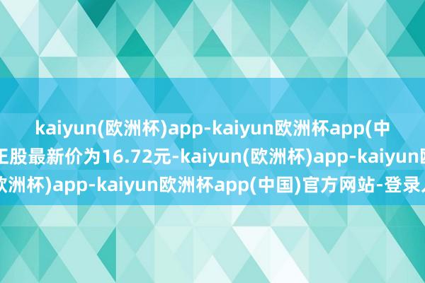 kaiyun(欧洲杯)app-kaiyun欧洲杯app(中国)官方网站-登录入口正股最新价为16.72元-kaiyun(欧洲杯)app-kaiyun欧洲杯app(中国)官方网站-登录入口